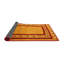 Tapis jaune / rouge à motif abstrait moutarde Tiedemann-767842283