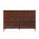 Commode double 6 tiroirs en bois massif Bhuneshwar