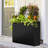 Metal Planter Box - Large Planter Box with Drainage Holes for Outdoor Use-1298664776-1288112917