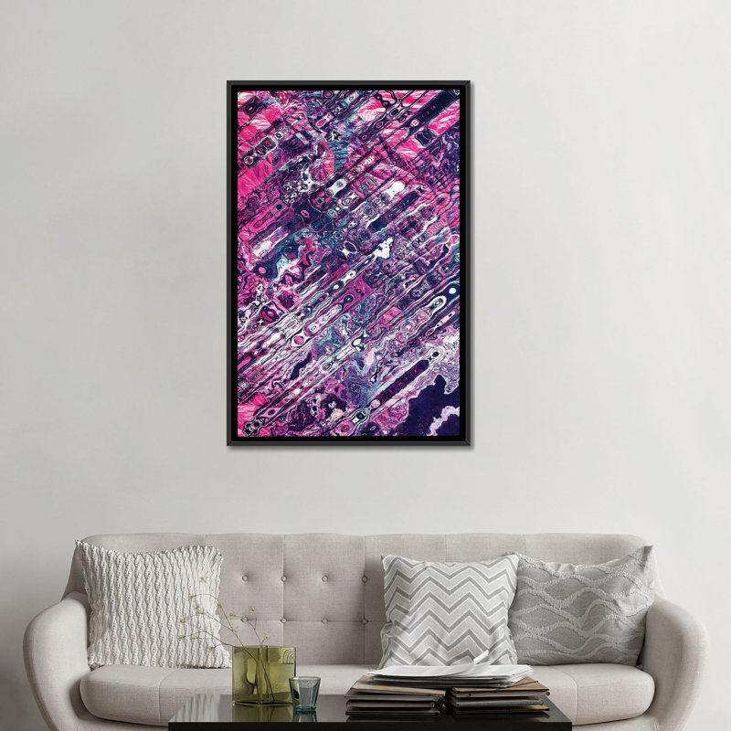 «Kansas» par Adam Priester, impression sur toile tendue, H 26 po x l 18 po x P 1,5 po, Toile avec cadre noir, Pas de tapis