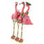 Statue de jardin d'extérieur 9 "Three Amigos Beach Flamants