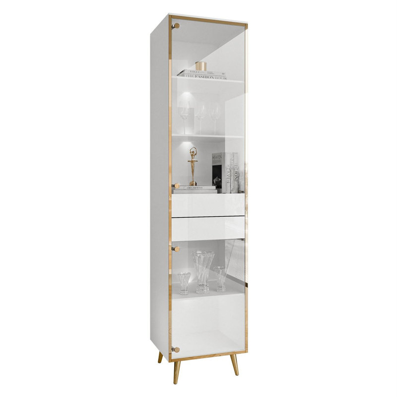 Aurora Display with LED Lighting, White