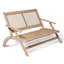 Anella Solid Wood Folding Bench Folding Chair