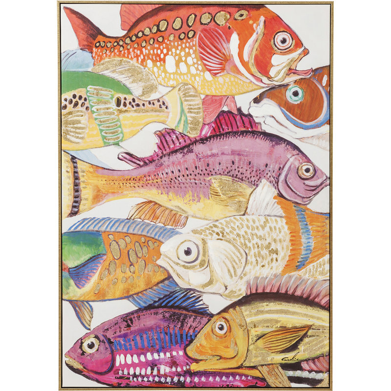 Bild Touched Fish Meeting One 75x100cm
