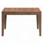 Table de salle à manger extensible en noyer avec rallonge