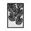 « monstera leaf ii », reproduction d’impression sur toile en noir-29681719-74407488-74407489