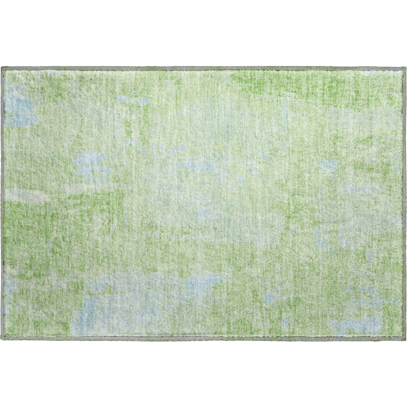 Premium Machine Washable Natoma AMF989 Abstract Rug, Rectangle 1'8" x 2'6"