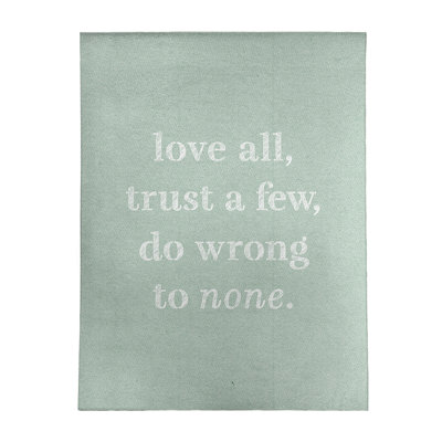 Tapis en chenille de polyester Quotes