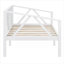 Lit de jour multifonctionnel en bois massif pour chambre à coucher et salon Clean Clean