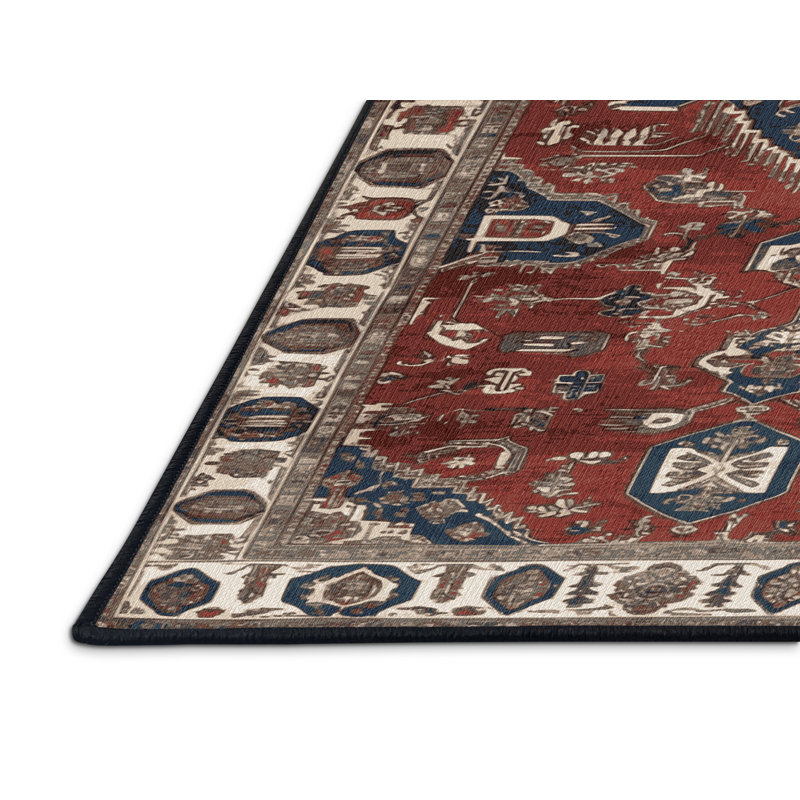 Tapis brun lavable à la machine, Tapis de couloir 2 pi x 4 pi