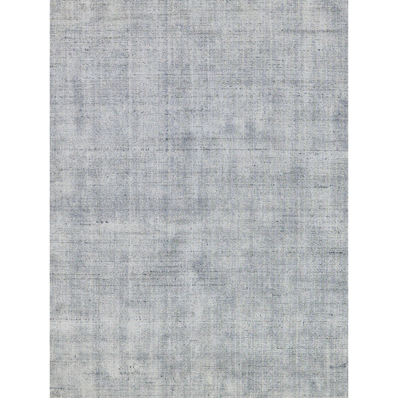 Poliforma Area Rug in Light Gray/Navy, Rectangle 12' x 15'