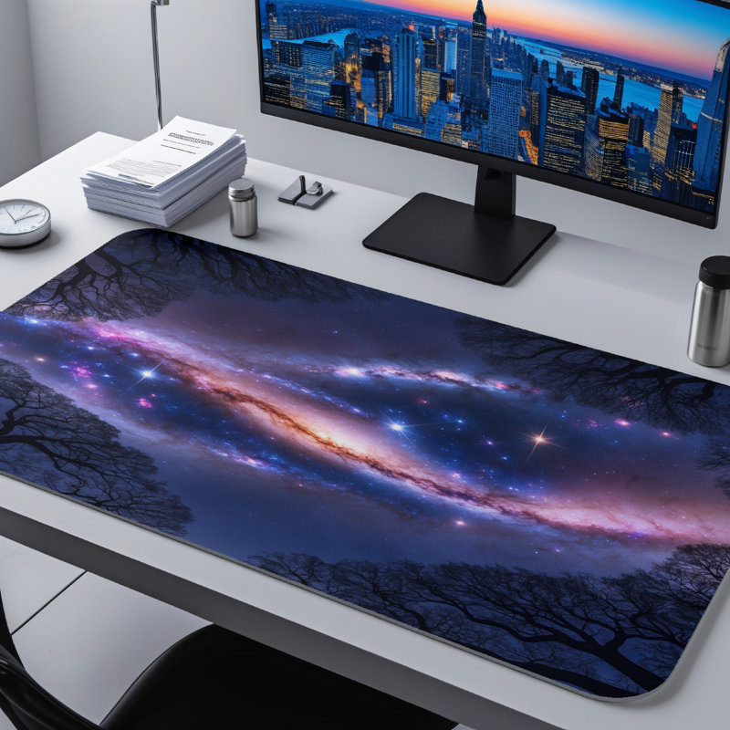 Polyester Desk Pad, 23.6x13.8