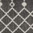  Positano 8' x Round Black Modern Rug-468786573-468786572