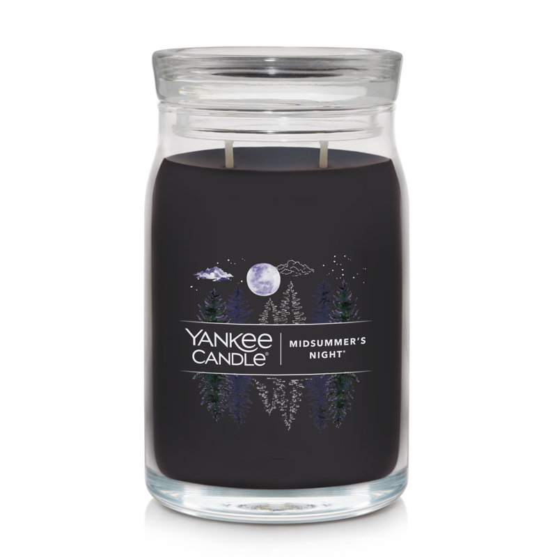 Yankee Candle MidSummer's Night® Signature Candle, 20 oz Large Jar