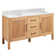 60" Ayanna Double Bathroom Vanity Set with Rectangular Undermount Sinks