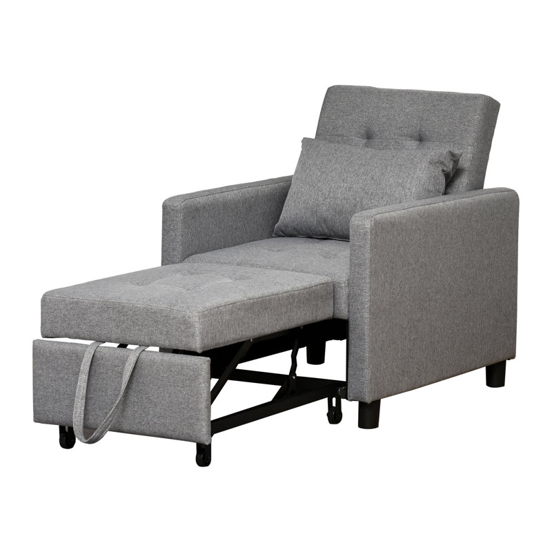 Fauteuil à oreilles confortable avec coussins capitonnés et accoudoirs arrondis pour un style de vie élégant