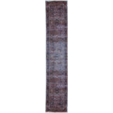 Hand-Knotted High-Quality Cream and Brown Runner