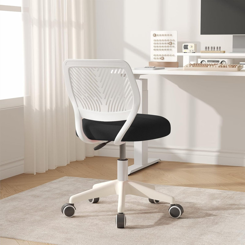 Fauteuil de bureau à roulettes XUEGW, Black and White