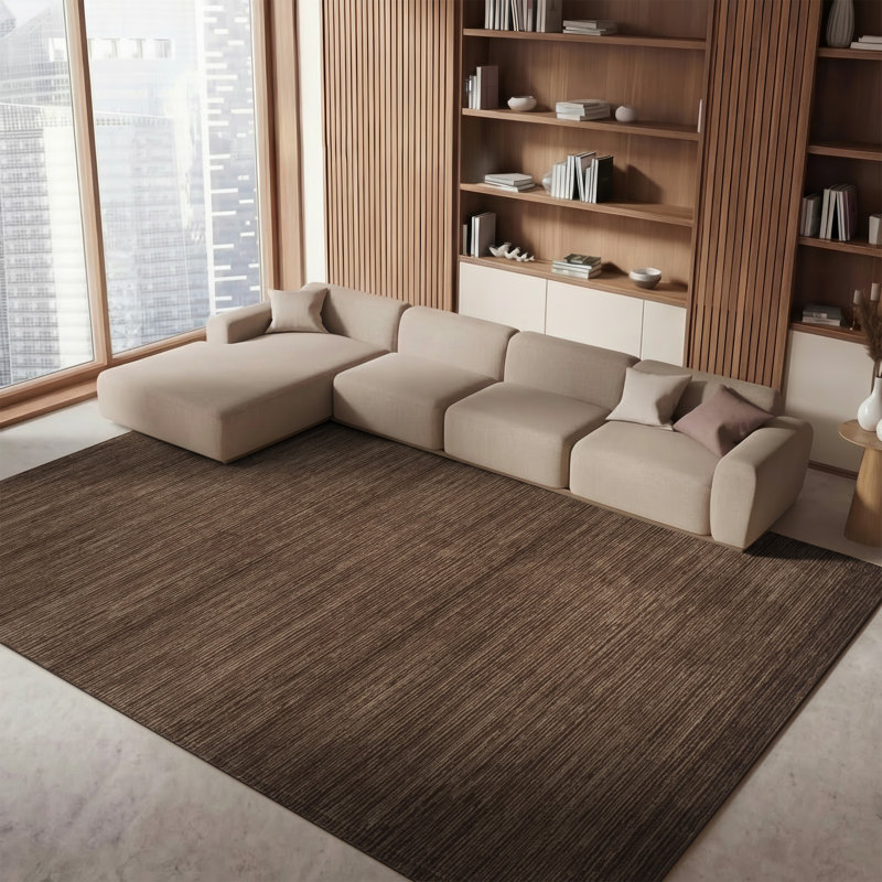 Tapis Aaishah, Rectangulaire 2 pi x 3 pi, Brun