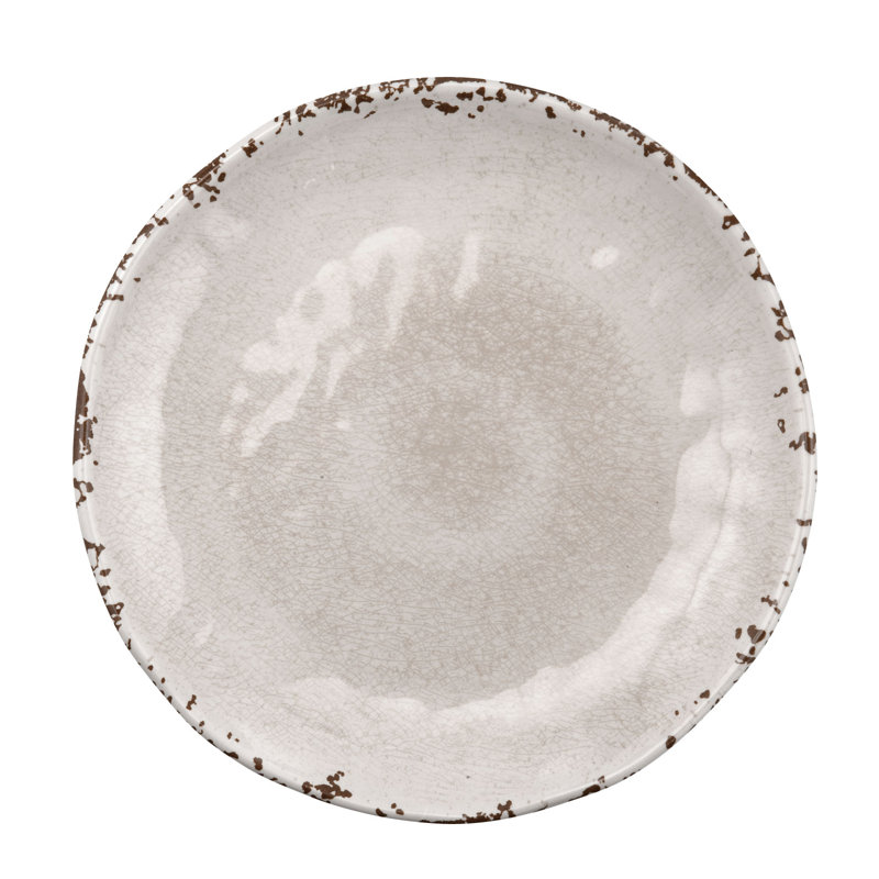 Kinzer 6" Melamine Bread and Butter Plate, Cream