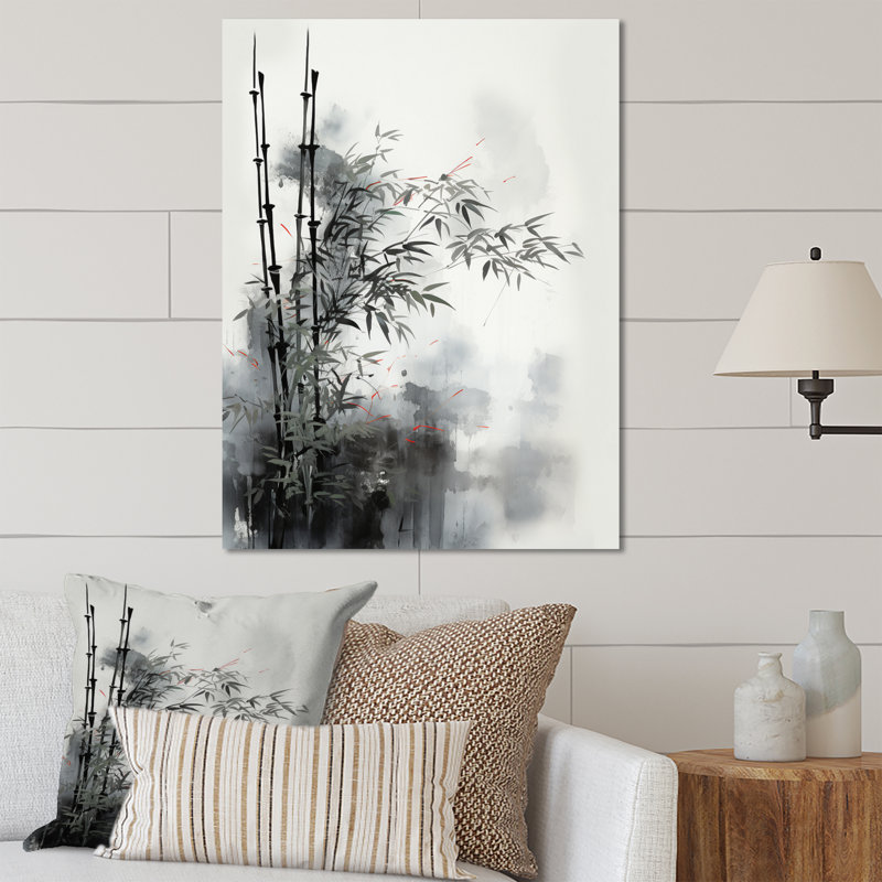 Asian Art Classics Sumi I - Décoration murale asiatique en métal, H 20 po x l 12 po x P 1 po