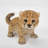 Baby Cheetah Statue