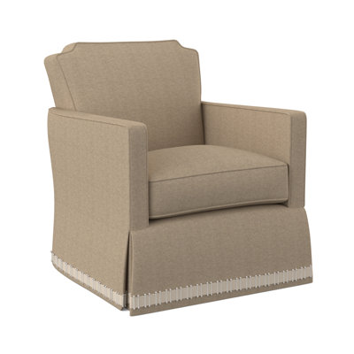 Fauteuil pivotant à jupe Elise