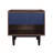 Duane 20" W Mid-Century Modern Nightstand with Full Extension Drawer and Shelf in Navy Blue-91028843