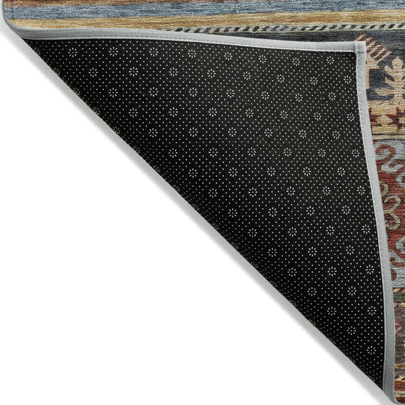 Tapis intérieur lavable 10 pi x 14 pi Tribal