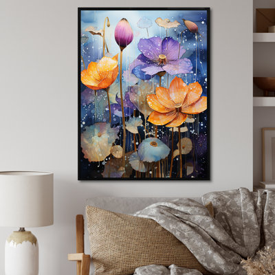 " Colorful Floral Galaxy "