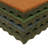 Eco-Safety 20'' L x 20'' W x 2.5'' Thick Rubber Playground Tiles-73666436