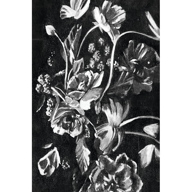 Enchanted Bloom I by Annie Warren - Wrapped Canvas Painting, 46cm H x 30cm W
