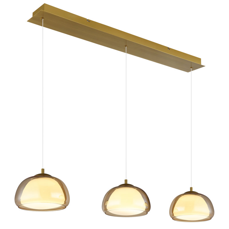 Berengario 1 - Light LED Geometric Pendant, Gold