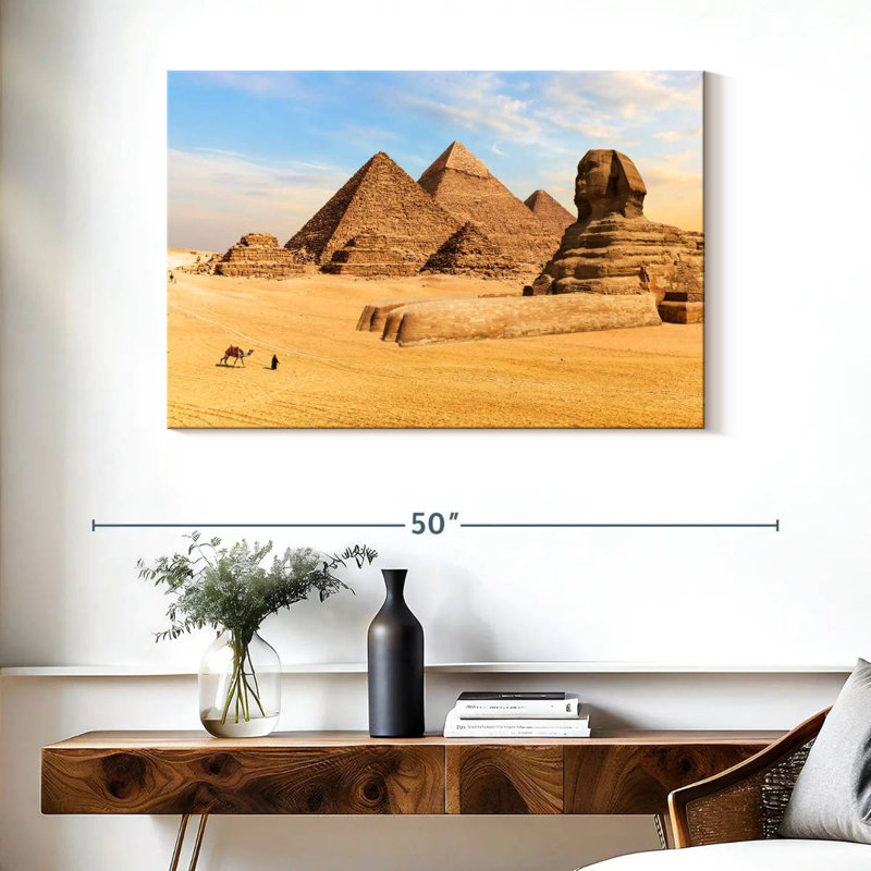 Adella, grandes pyramides et sphinx