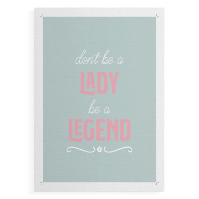 Lady Legend - reproduction de toile seulement - NON-CADRE