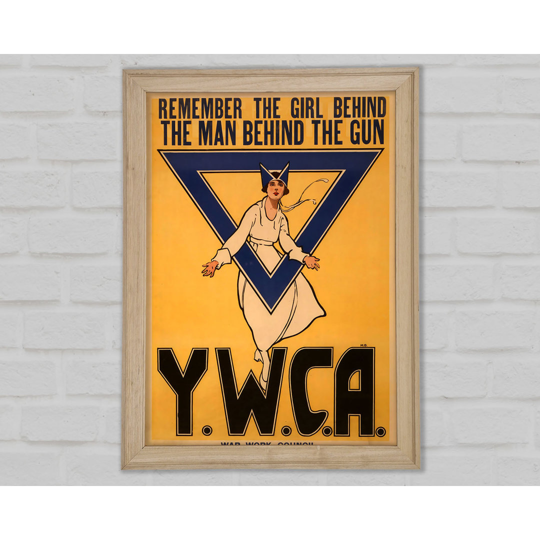 Ywca Gerahmter Druck