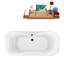 Freestanding Roll Top Bathtub-514229853