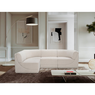 Izick 4 - Piece Upholstered Sectional