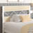 Abere (Set of 2) Twin Size Metal Platform Bed with Rustic Wood Headboard, No Box Spring Needed-916198903