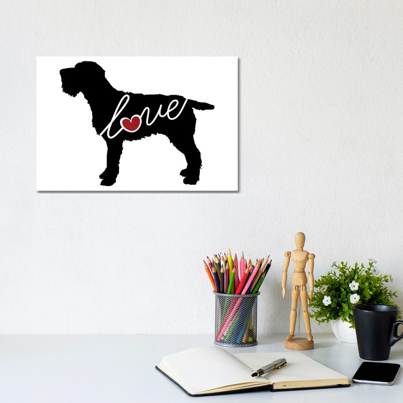 Wirehaired Griffon by Traci Anderson - Wrapped Canvas Gallery-Wrapped Canvas Giclée, 20.32 cm H x 30.48 cm W