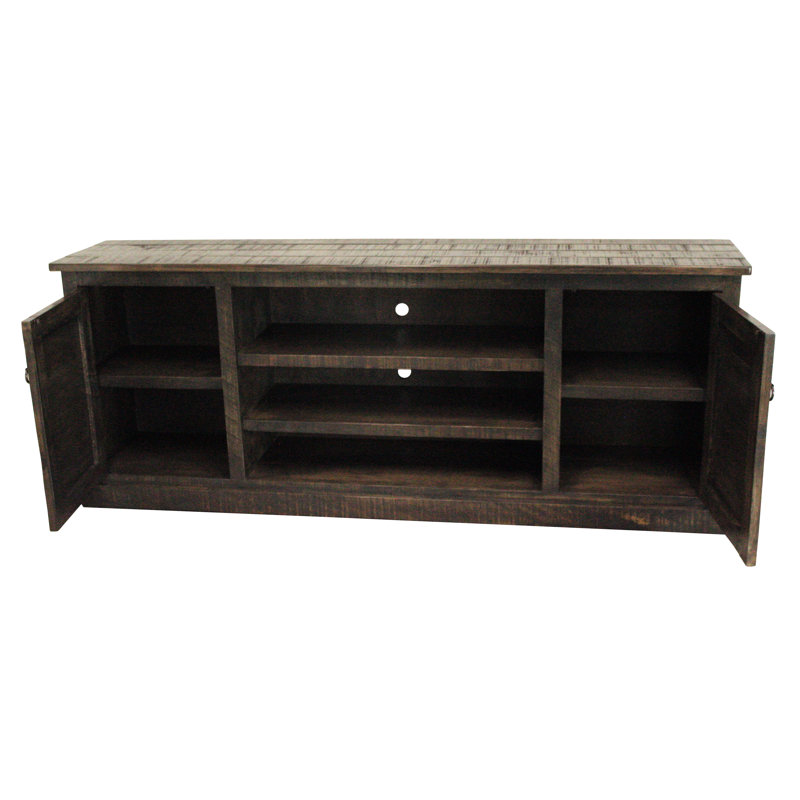 Machado Media Console, Rustic Driftwood