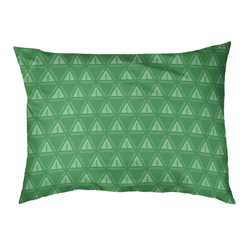 Coussin d'extérieur Chenoweth, Grand (l 50 po x P 7 po x H 40 po), Vert menthe