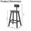 Tabouret de bar 28,74 po Pelemon-1072220213