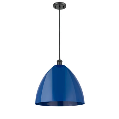 Plymouth Dome 1 - Light Single Drop Pendant Pendant