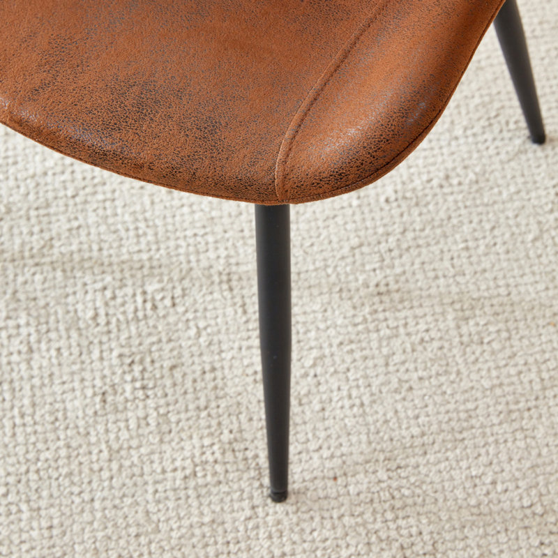 Chaise de salle à manger Milly, Brun, 6
