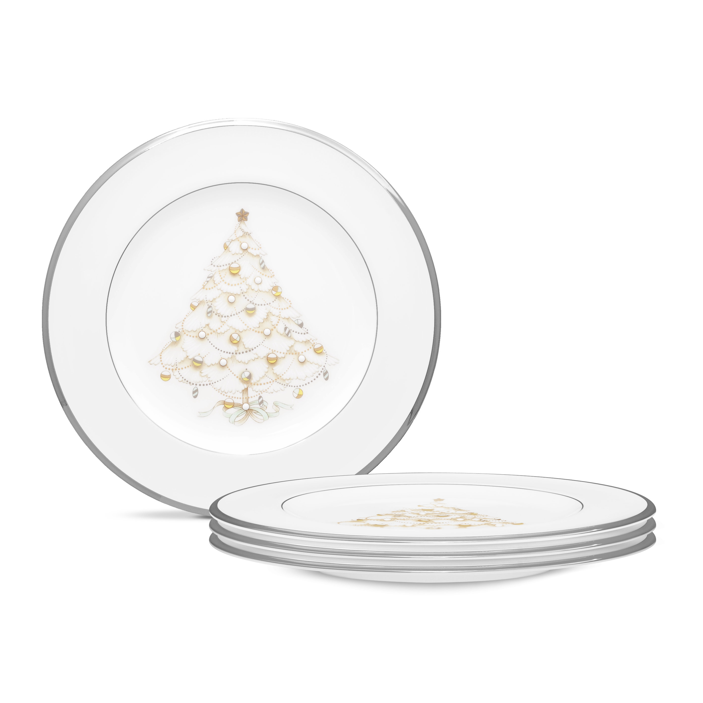 Christmas shop accent plates