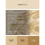 Tapis beige traditionnel lavable à la machine à motif cathédrale Notre Dame Paitlyn-703930897