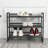 3-Tier Adjustable Shoe Rack, Freestanding Shoe Storage Organizer With Storage Shelves Suitable For Front Door Entrance, Entryway