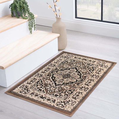 Tapis performance brun Glendale