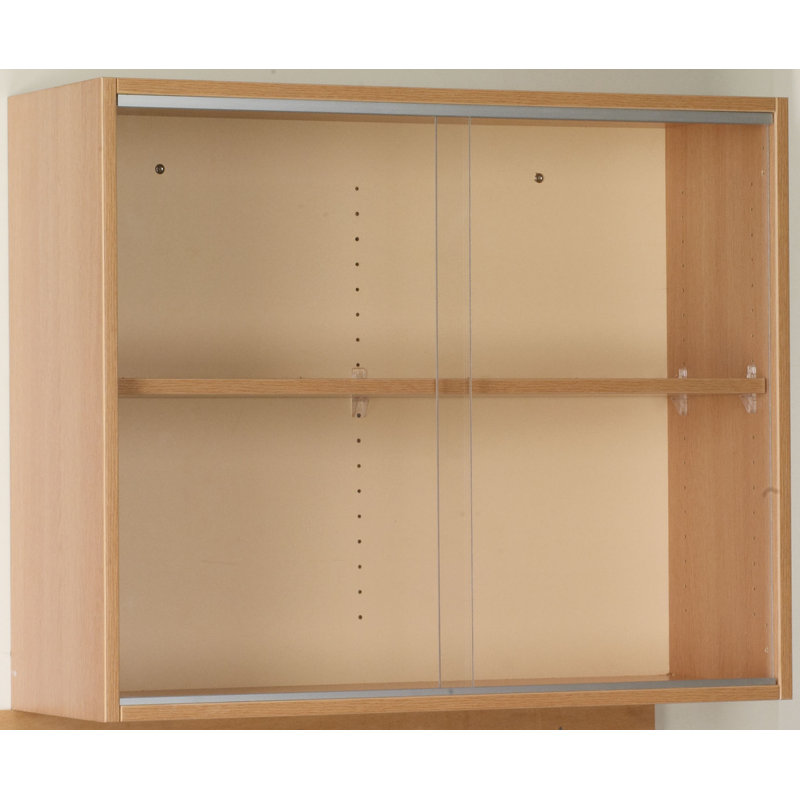 Armoire pour salle de classe 2 compartiments Science, Chêne clair